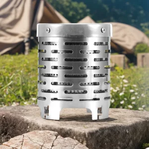 Portable Mini Gas Heater Stove , Stainless Steel
