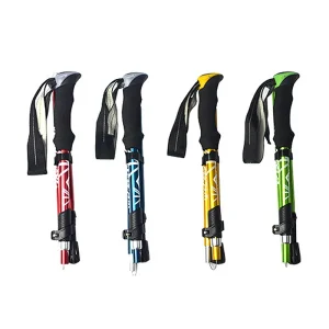 5 Section Outdoor Nordic Folding Trekking Pole