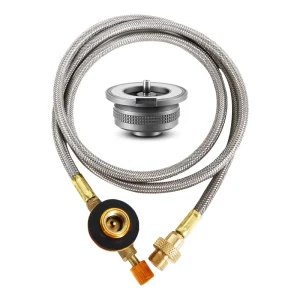 Outdoor Camping Stove Butane Gas Adapter/Split Stove Converter