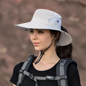 Summer Outdoor Sun Hat, Breathable Sun Hat, Ponytail Hole